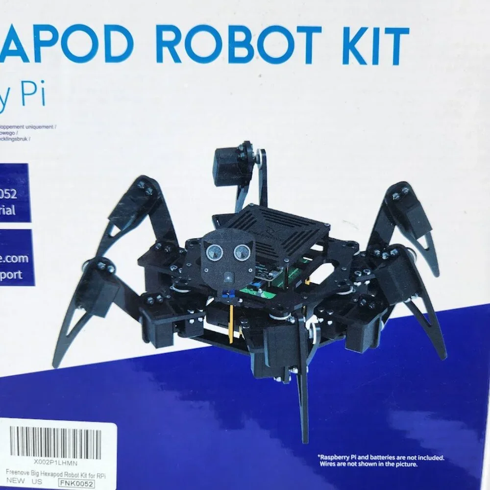 NEW Freenove Hexapod Robot Kit for Robotics Rasberry Pi 5 4 B 3 B+ Zero 2